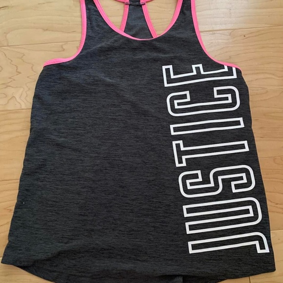 "JUSTICE" Tank Top - Picture 1 of 2